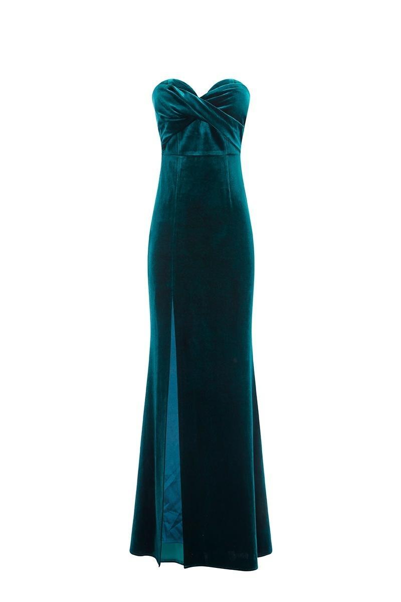 Sheike Madrid Maxi Dress Green Size 8 photo 2