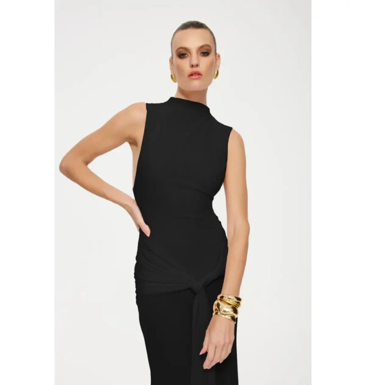 Effie Kats Roza Maxi Dress in Black Size L / AU 12 photo 2