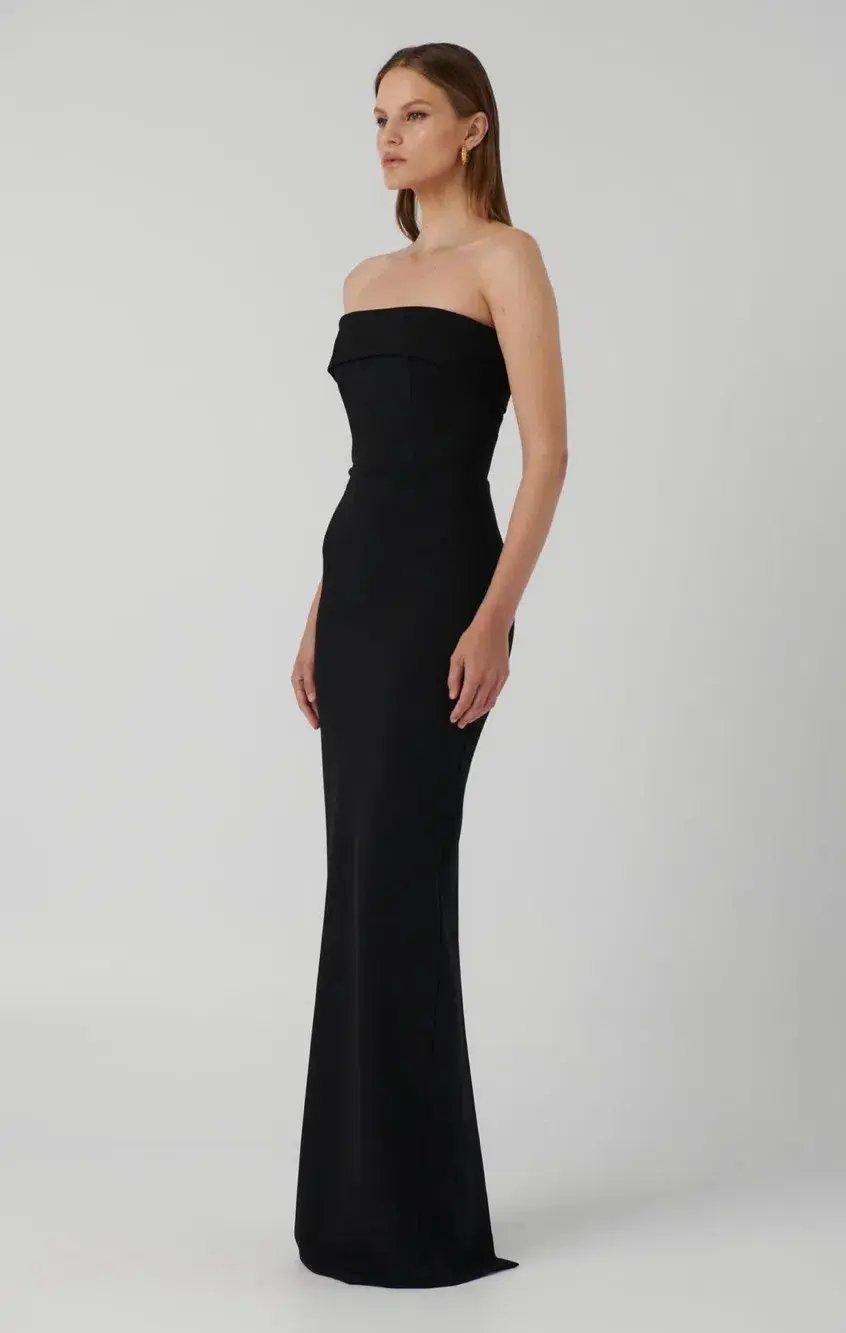 Effie Kats- Monroe Gown- Black- Size S-8 photo 3