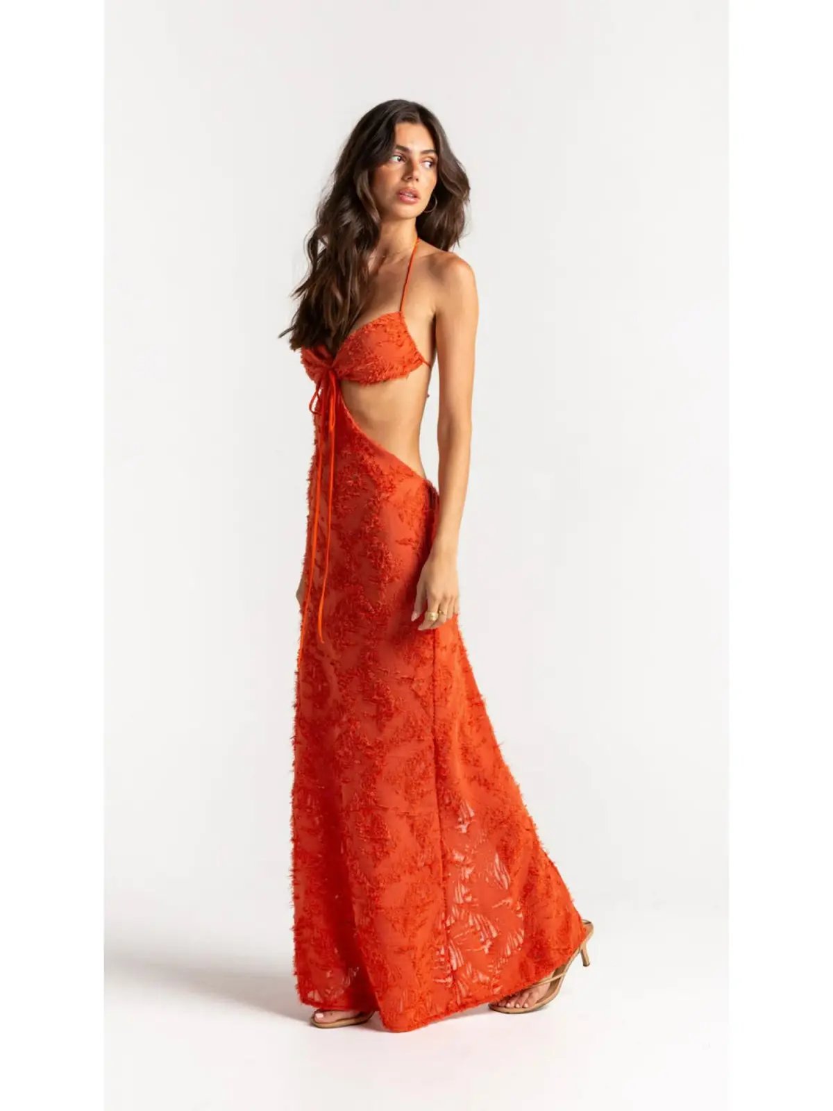 Arcina Ori Kara Dress Burnt Orange Size Small / AU 8 photo 2