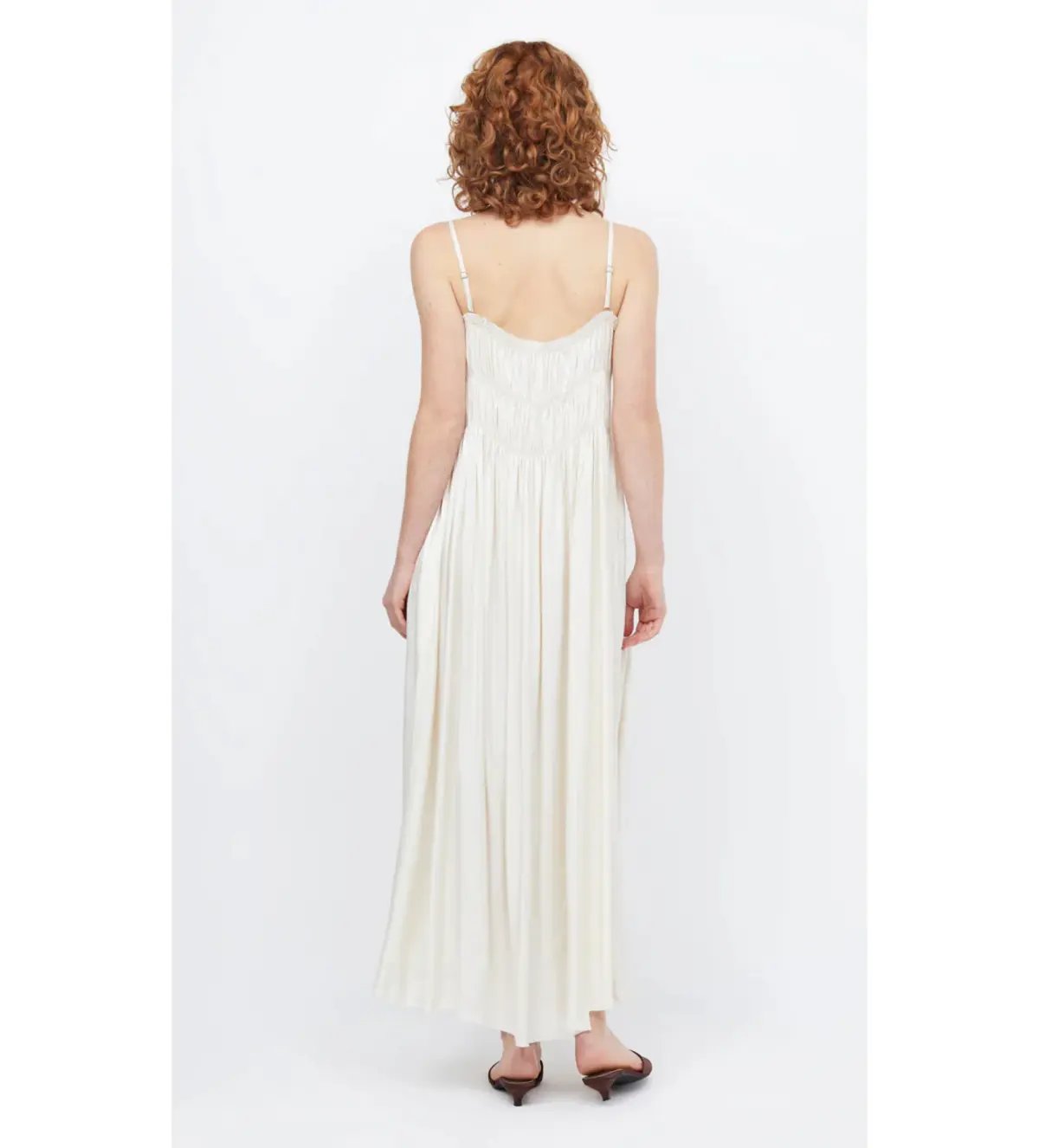 Bec & Bridge Dali Maxi Shift Dress Ivory Size 12 photo 3