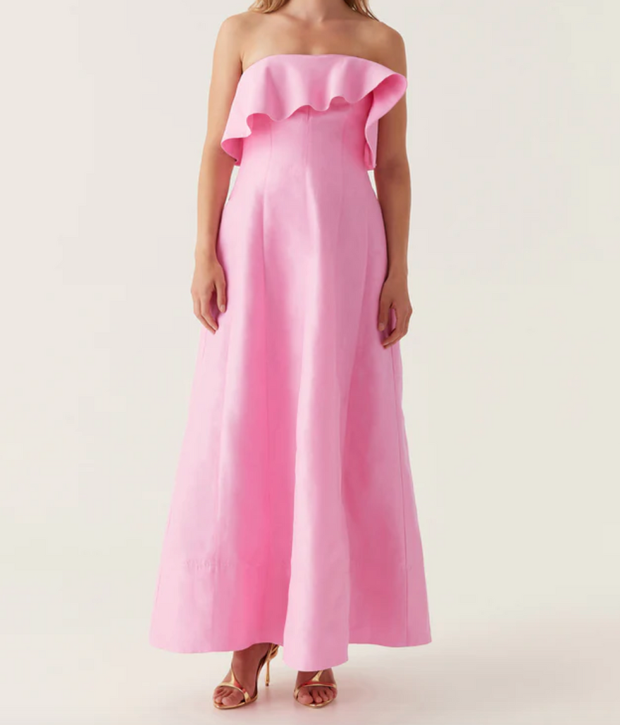 Aje Shallows Strapless Gown photo 3