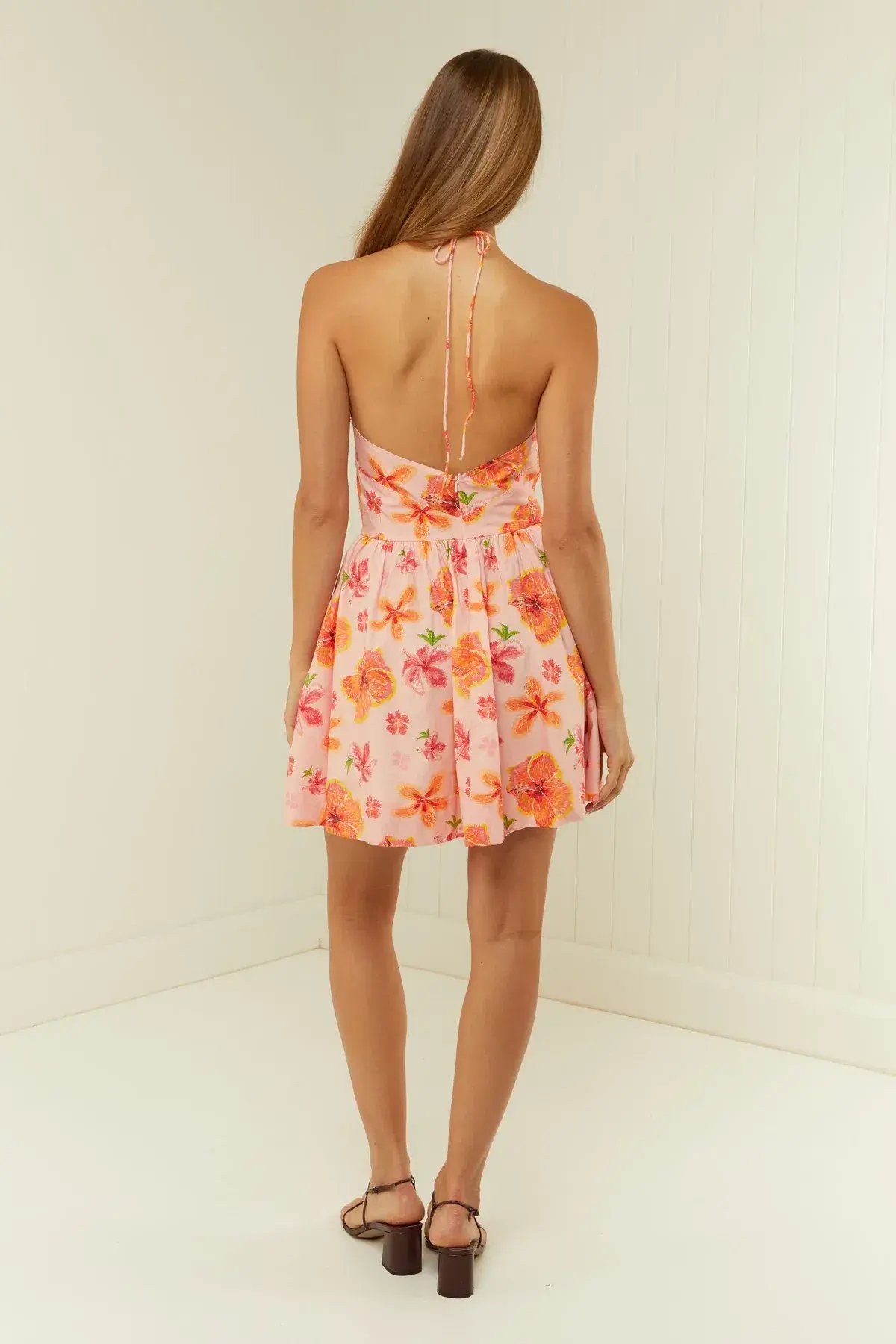 Palm Noosa Isabella Mini Dress Floral Size 6 photo 2