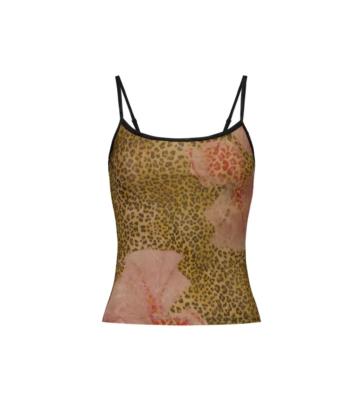 With Harper Lu Camisole and Midi Skirt Mesh Leopard Set Size S/AU 8 photo 6