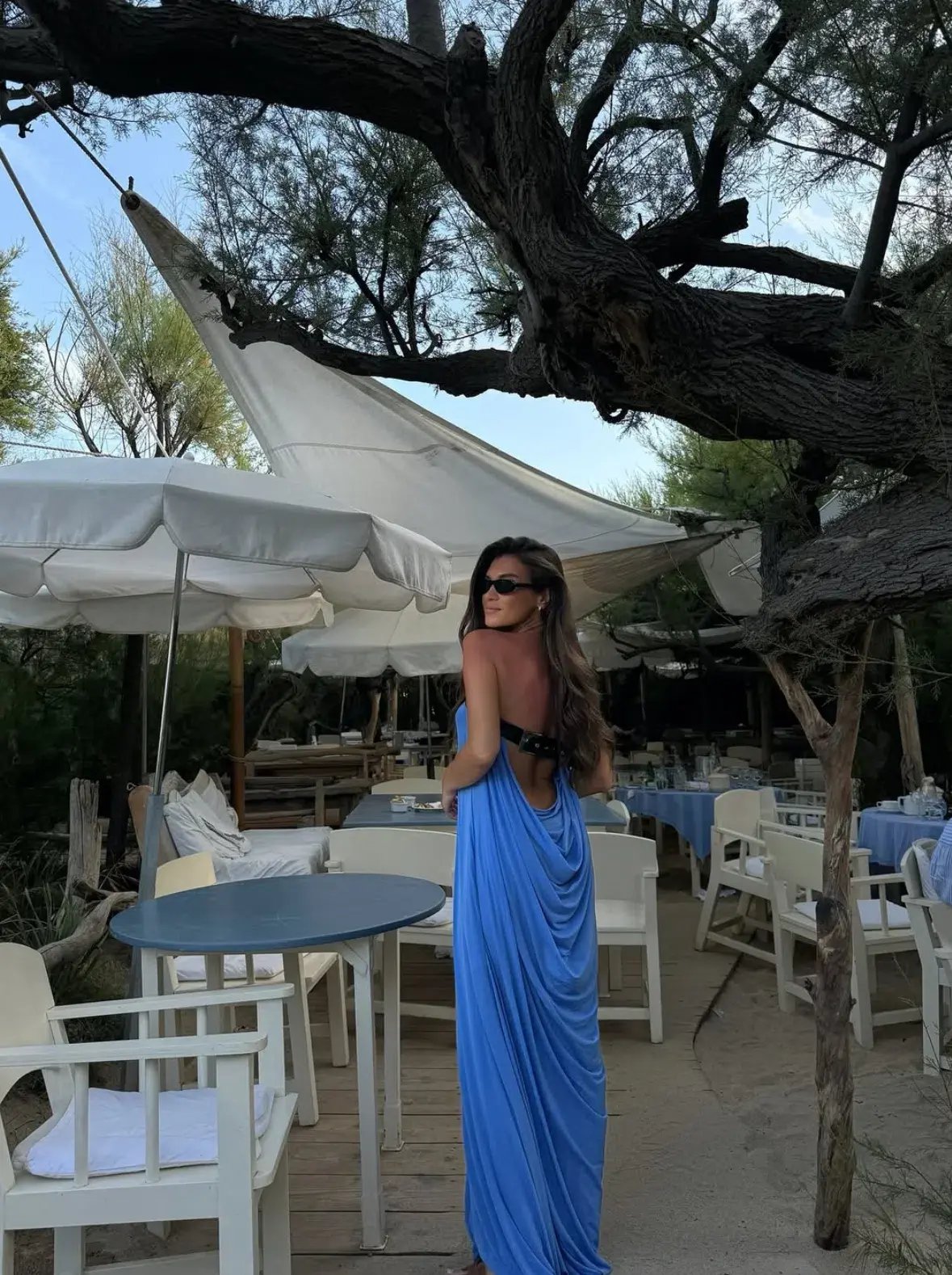 Rat & Boa Antonie Maxi Dress Blue Size S/M (AU 8-12) photo 2