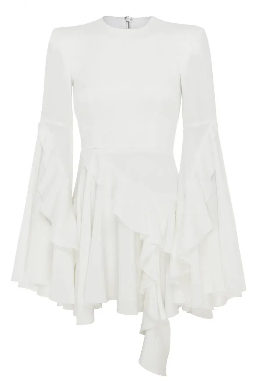 Alex Perry Ridgley Dress White Size 10 photo 4