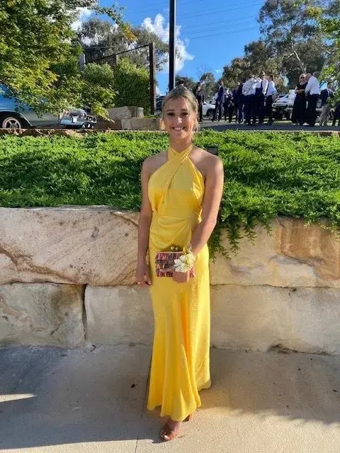 One Fell Swoop Zion Maxi Yellow Size 8 photo 3
