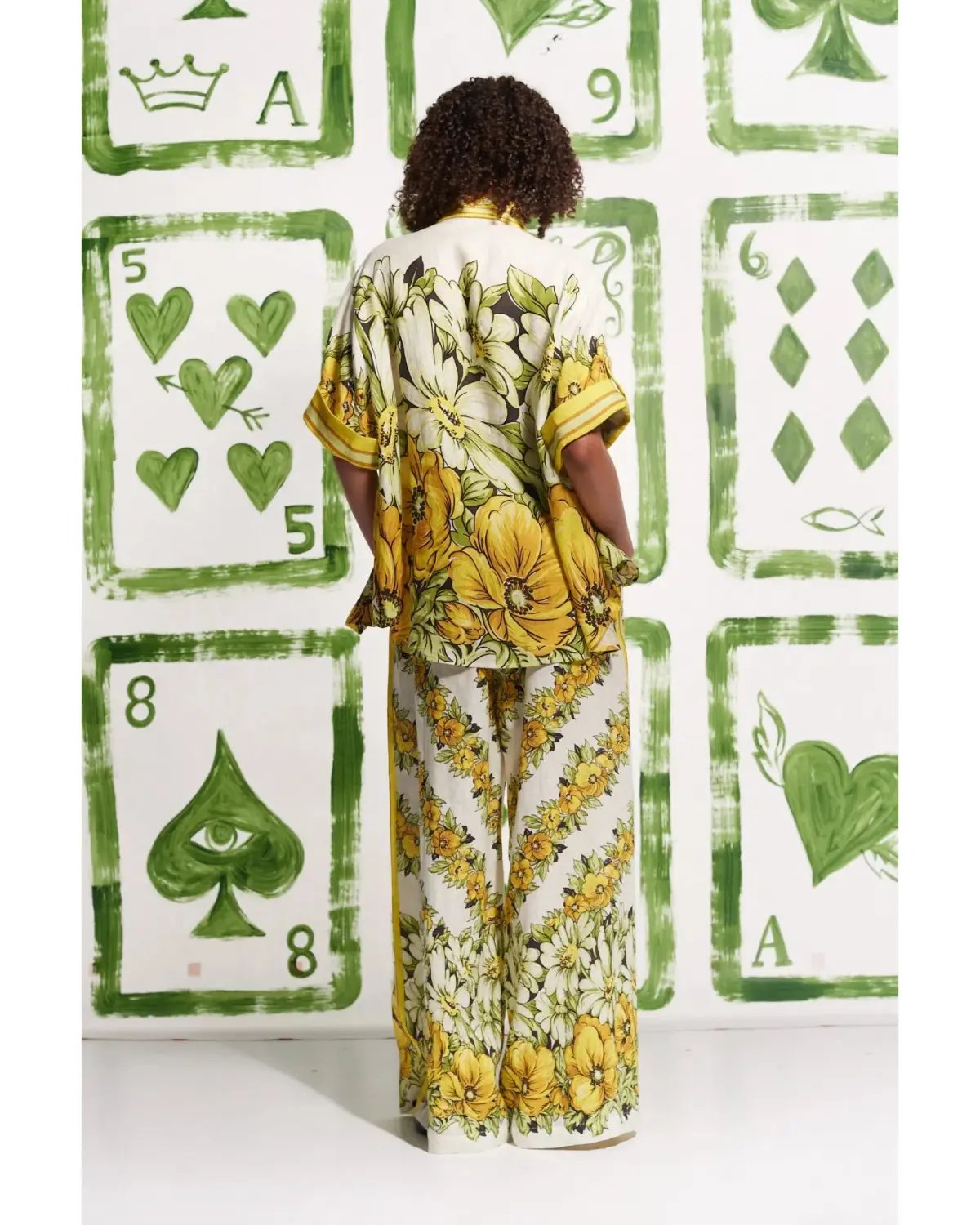 Alemais Gisela Shirt Size AU 8 and Pant Set Size 10 Print photo 2