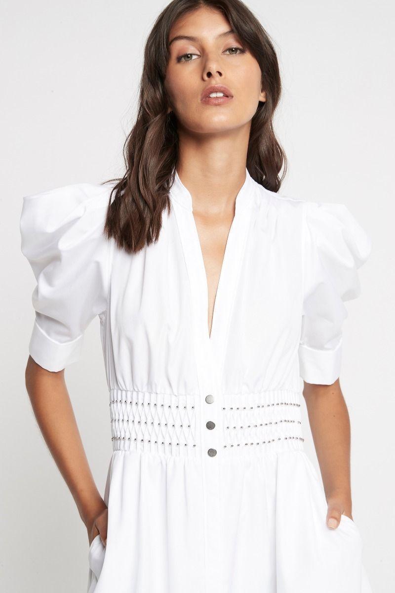Sass and Bide Electric City White Shirt Dress size 10 photo 4