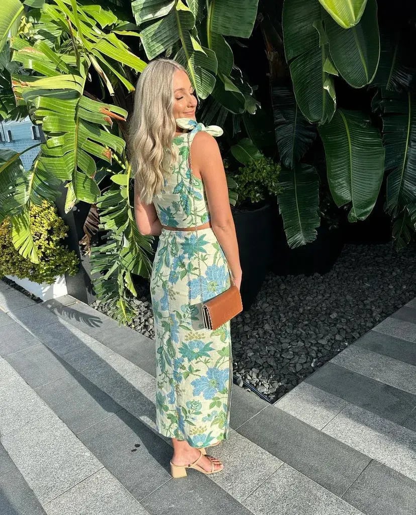 Sir The Label Alexandre Top and Skirt Set in Marguerite Print Size 3 / AU 12 photo 4
