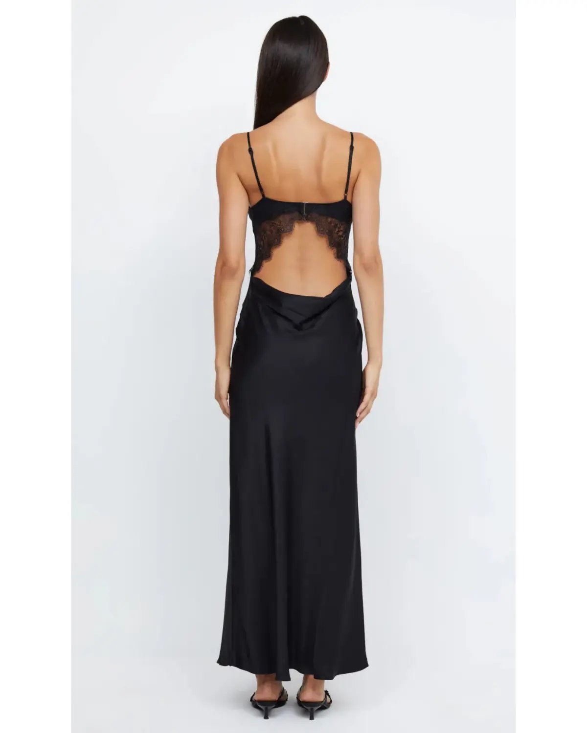 Bec & Bridge Emery Lace Maxi Dress Black Size AU 12 photo 4