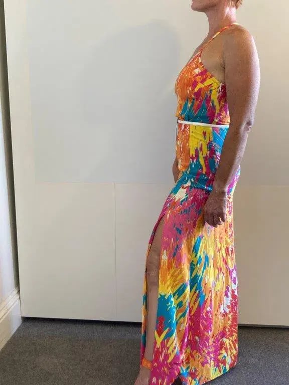 Kookai Summer Maxi Dress Print Size 8 photo 3