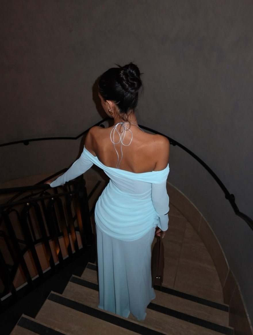 Natalie Rolt Emily Gown in Blue photo 3