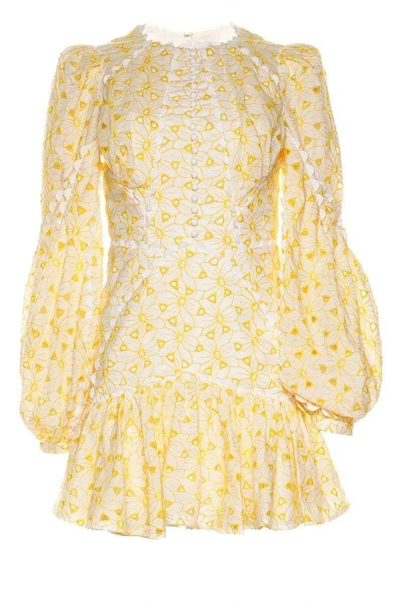 Acler Walker Mini Dress Print Size 8 photo 4