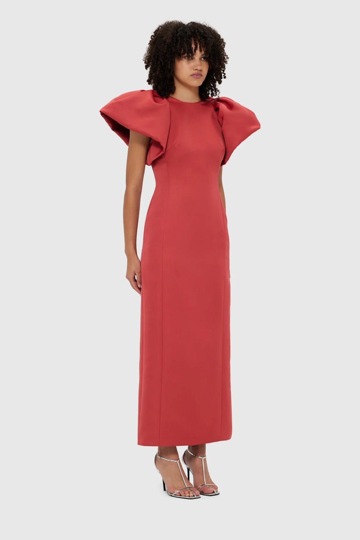 LEO LIN LUCINDA MAXI DRESS - MULBERRY photo 4