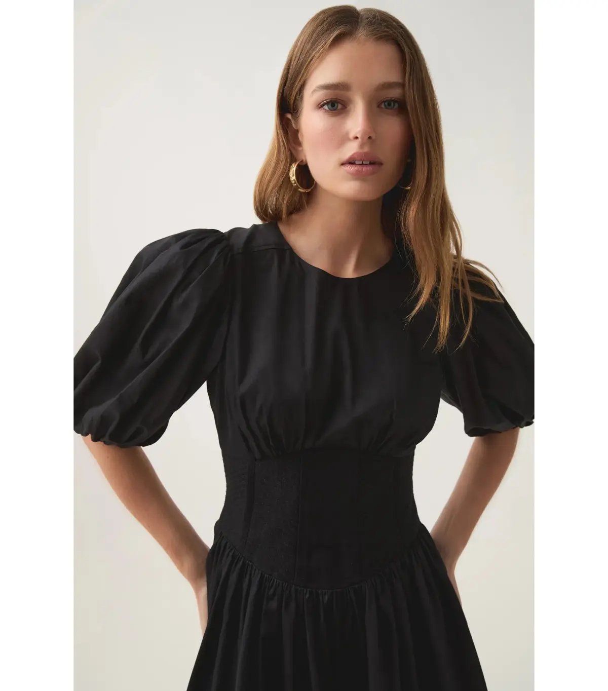 Aje Billie Corded Mini Dress Black Size AU 10 photo 2