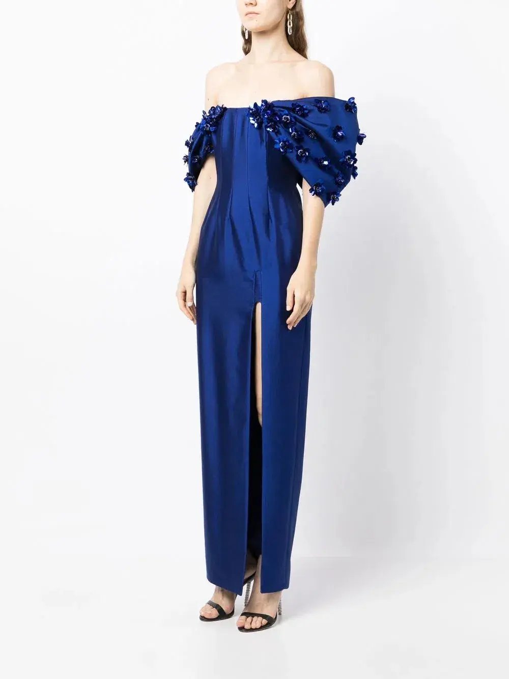 Rachel Gilbert Vito Gown Blue Size 5 / AU 16 photo 4