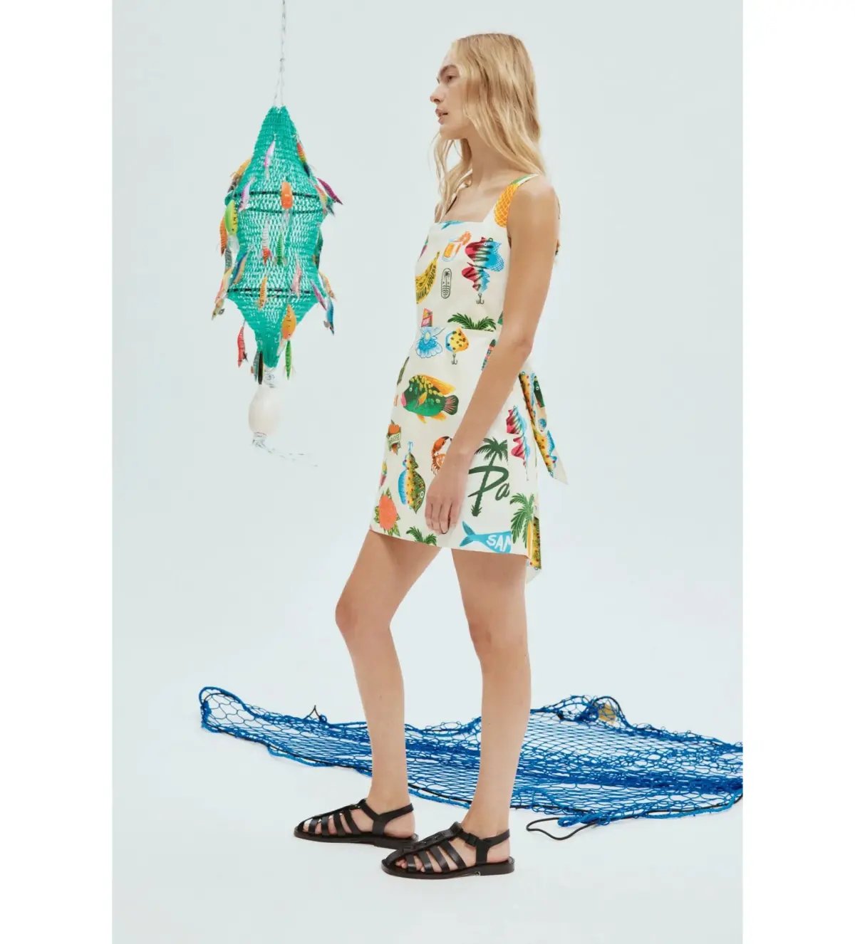 Alemais Samaki Mini Dress Print Size 12 photo 2