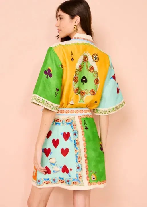 Alemais Rummy Mini Dress Multi Size 12 photo 2