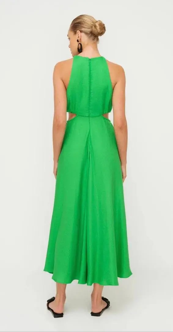 Sheike Gallery Maxi Dress Green Size AU 6 photo 2