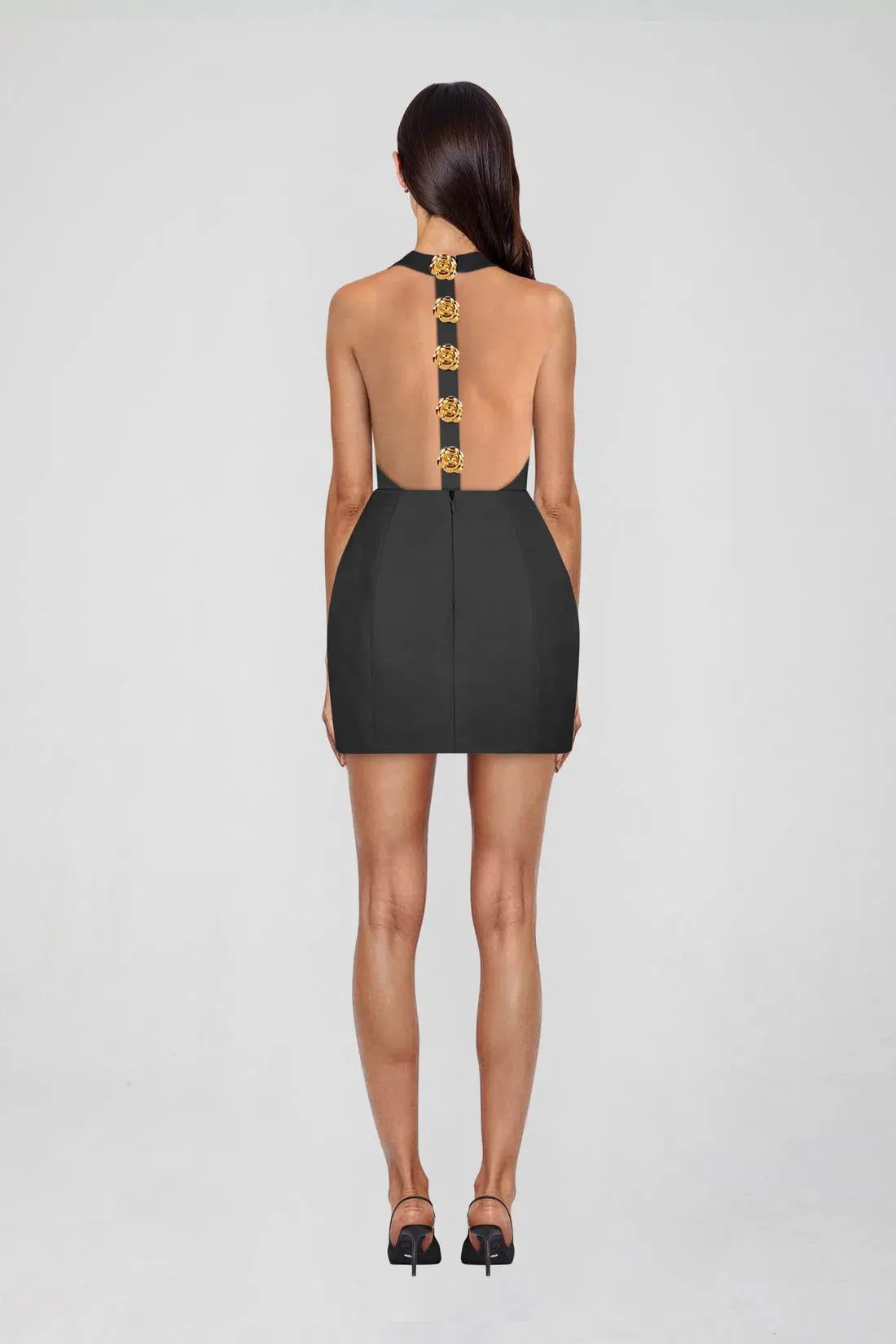 Atoir Tiffany Mini Dress Black Size XL / AU 14 photo 3
