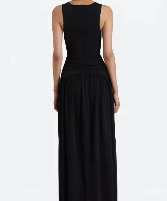 Bec & Bridge Lindsey V Maxi Dress Black Size 6 / XS photo 4