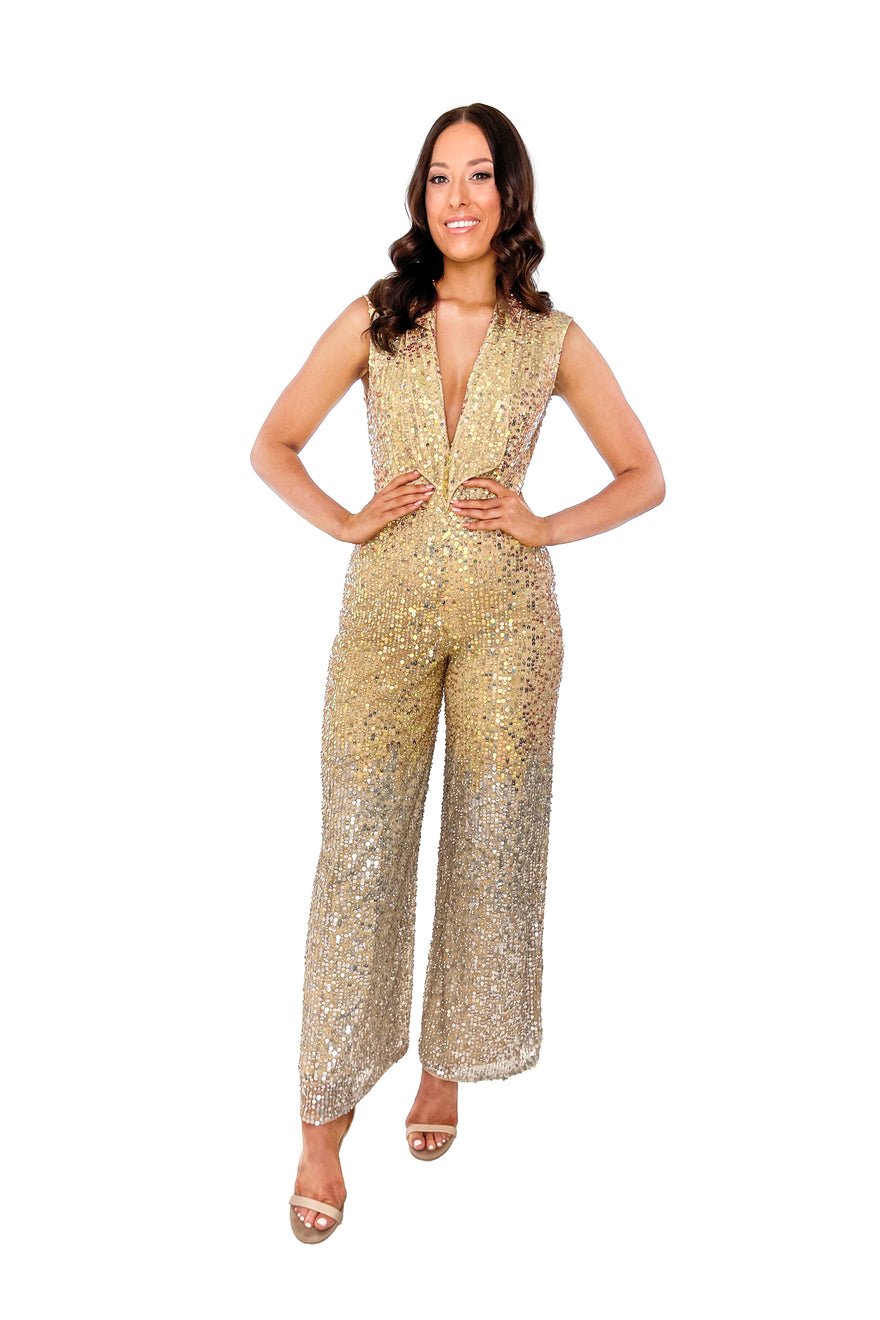 Jonte Designs Elton Jumpsuit - Gold photo 2