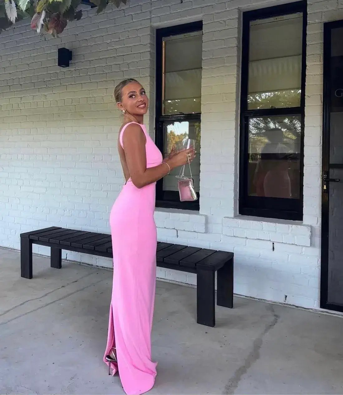 Effie Kats Fairy Floss Verona Gown in Pink Size XS / AU 6 photo 3