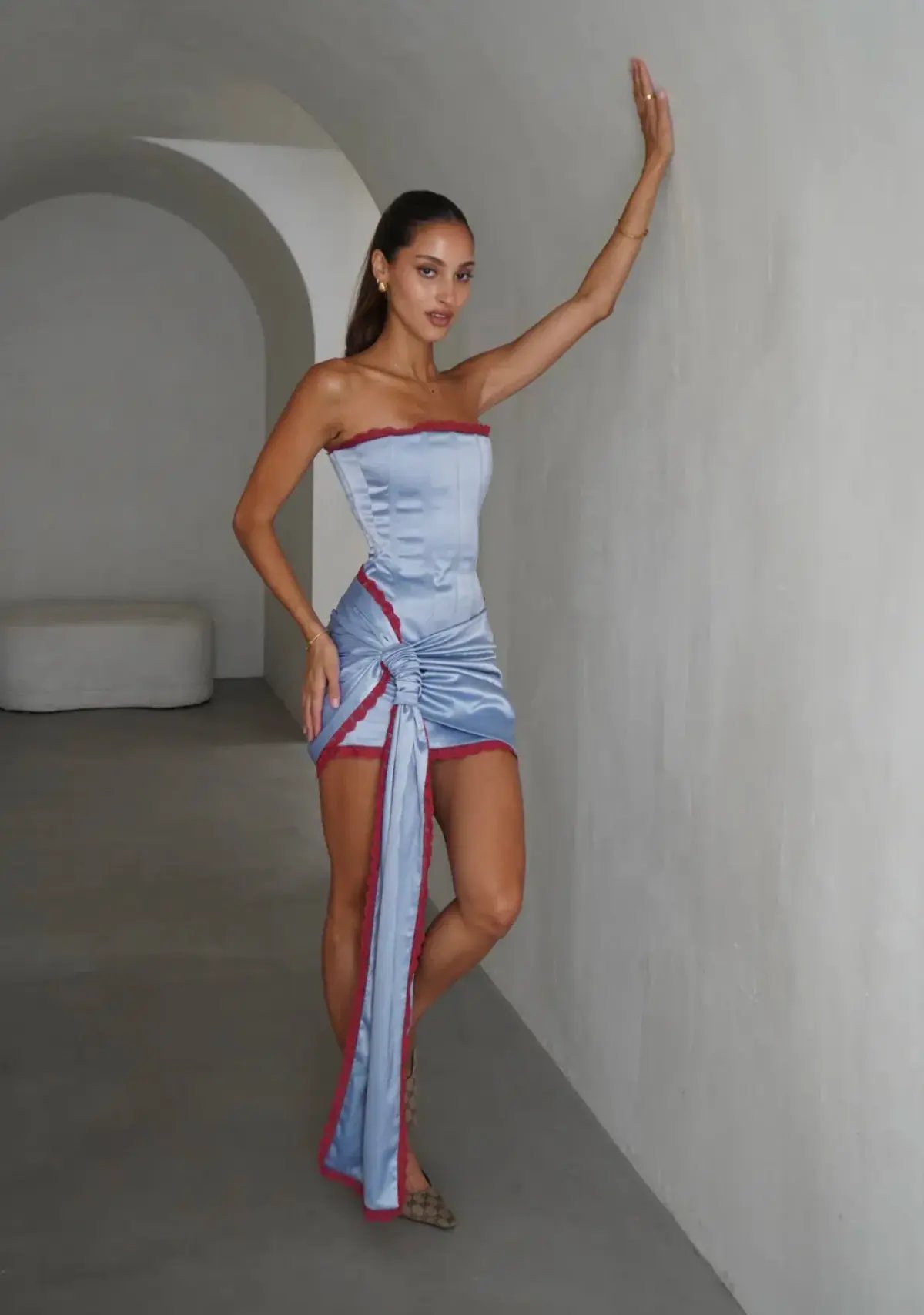 Deconduarte Mira Set in Blue Size Small / AU 8 photo 2