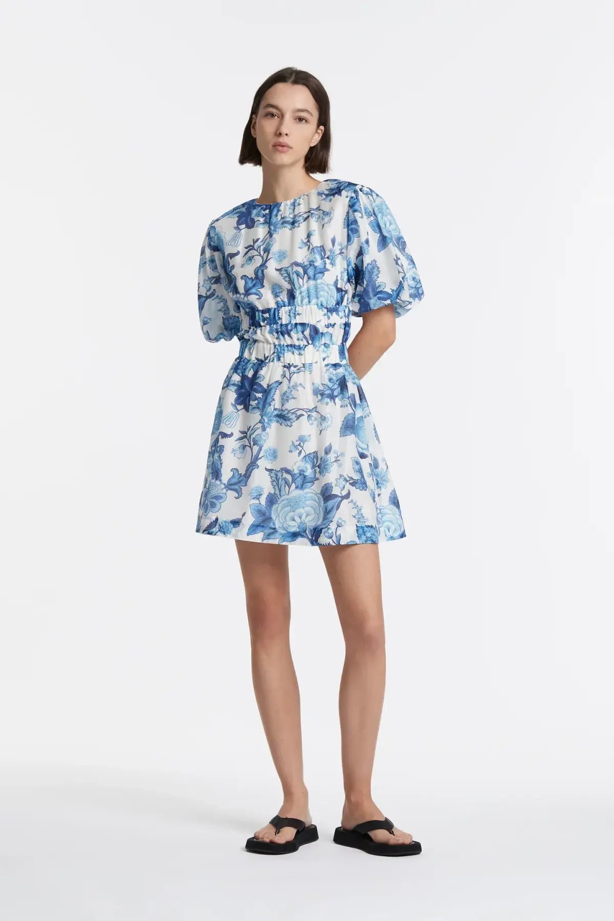 Sir The Label Amaris Open Back Mini Dress Floral Size 3 / AU 12 photo 2