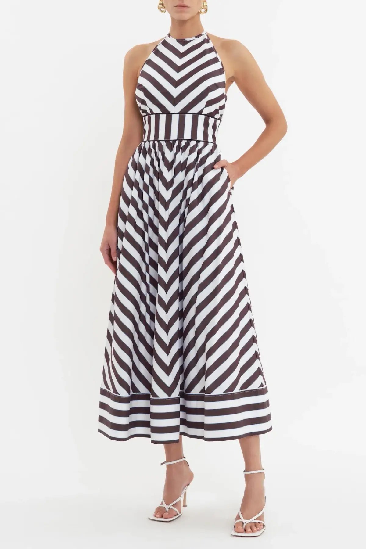 Rebecca Vallance Pippa Halter Dress Size 10 photo 2