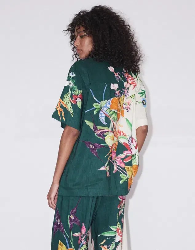 Alemais Aggie Shirt and Pants Set Floral Size 6 photo 5