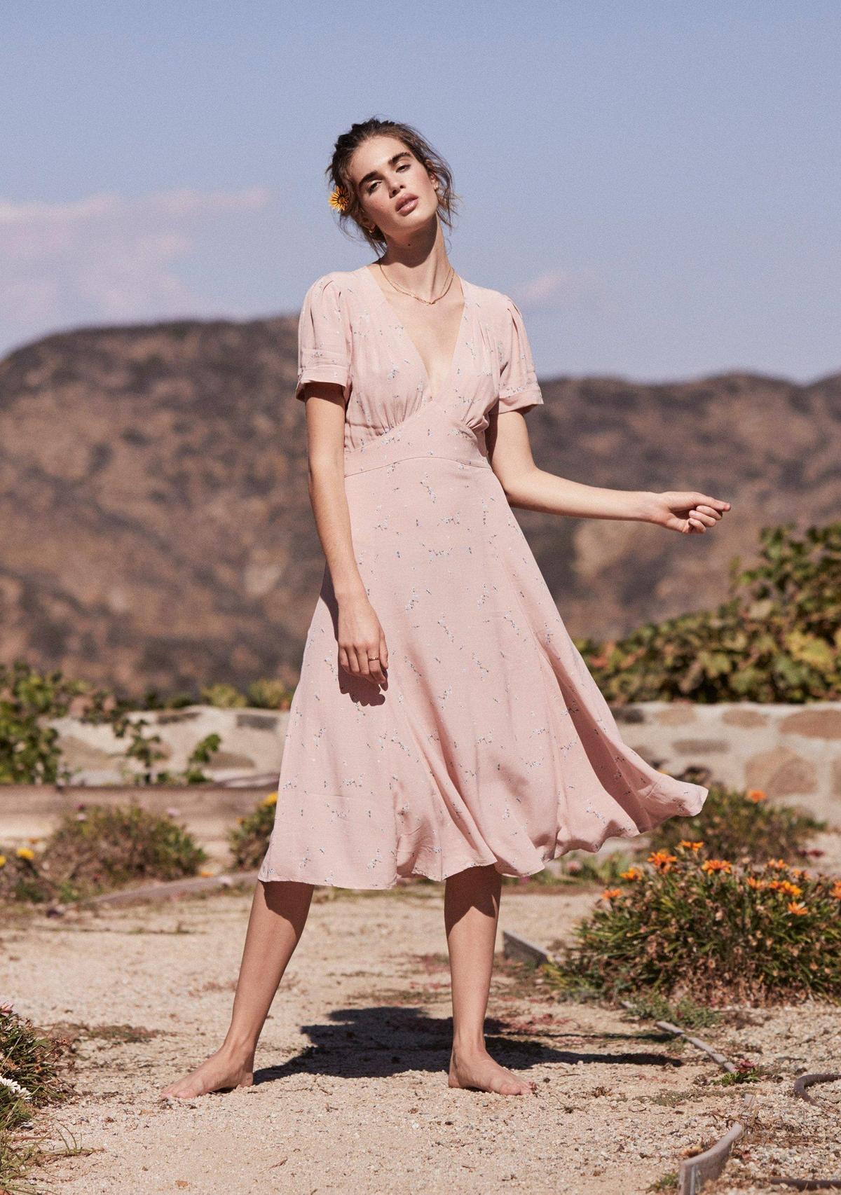 Auguste Clementine Bonne Midi Dress size 8 photo 4