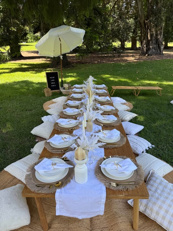 🧺PICNIC HIRE OR SET-UP 🧺 for Birthday, Anniversary, Proposal, Hens, Baby shower Christmas Party photo 8