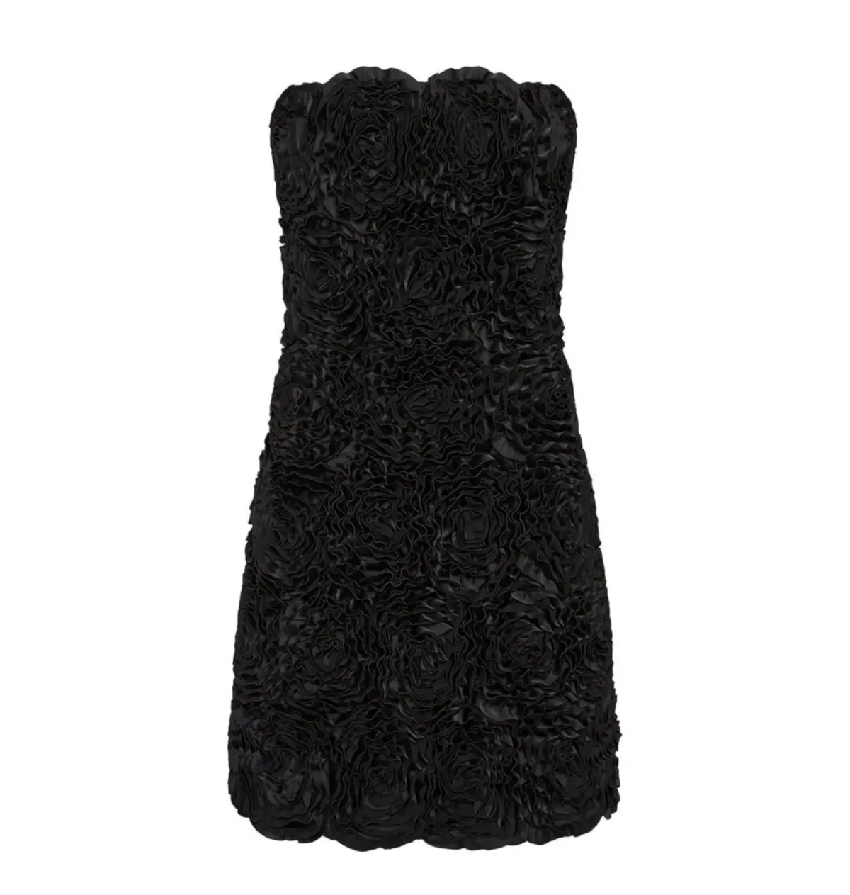Aje Gazer Rosette Dress Black Size AU 8 photo 5