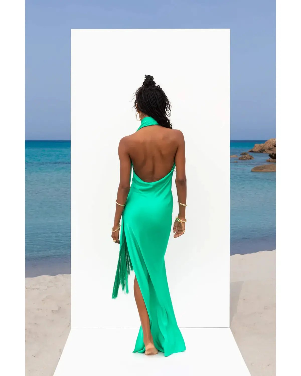 Rat & Boa Azzara Dress Green Size M / AU 10 photo 2