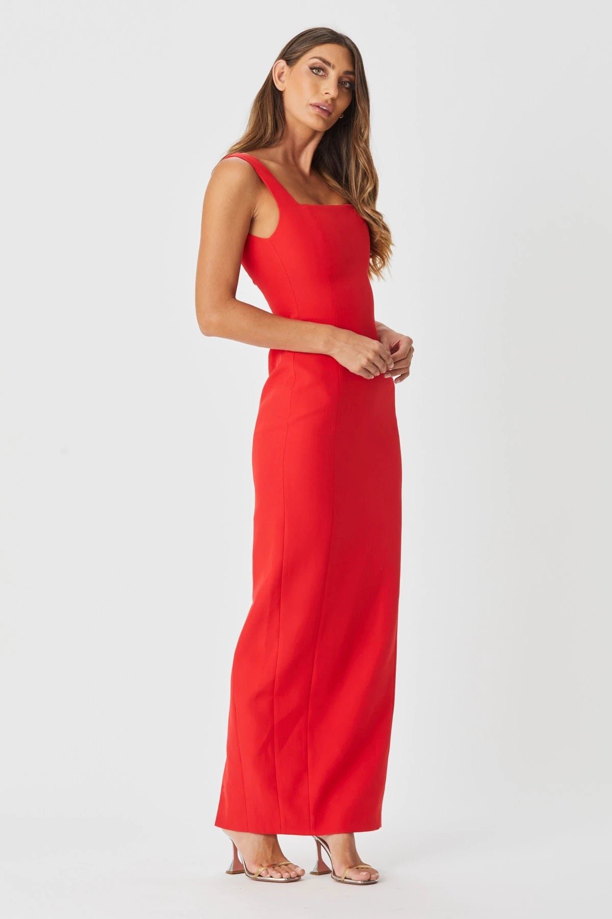 BIANCA & BRIDGETT BONNIE DRESS - RED photo 2