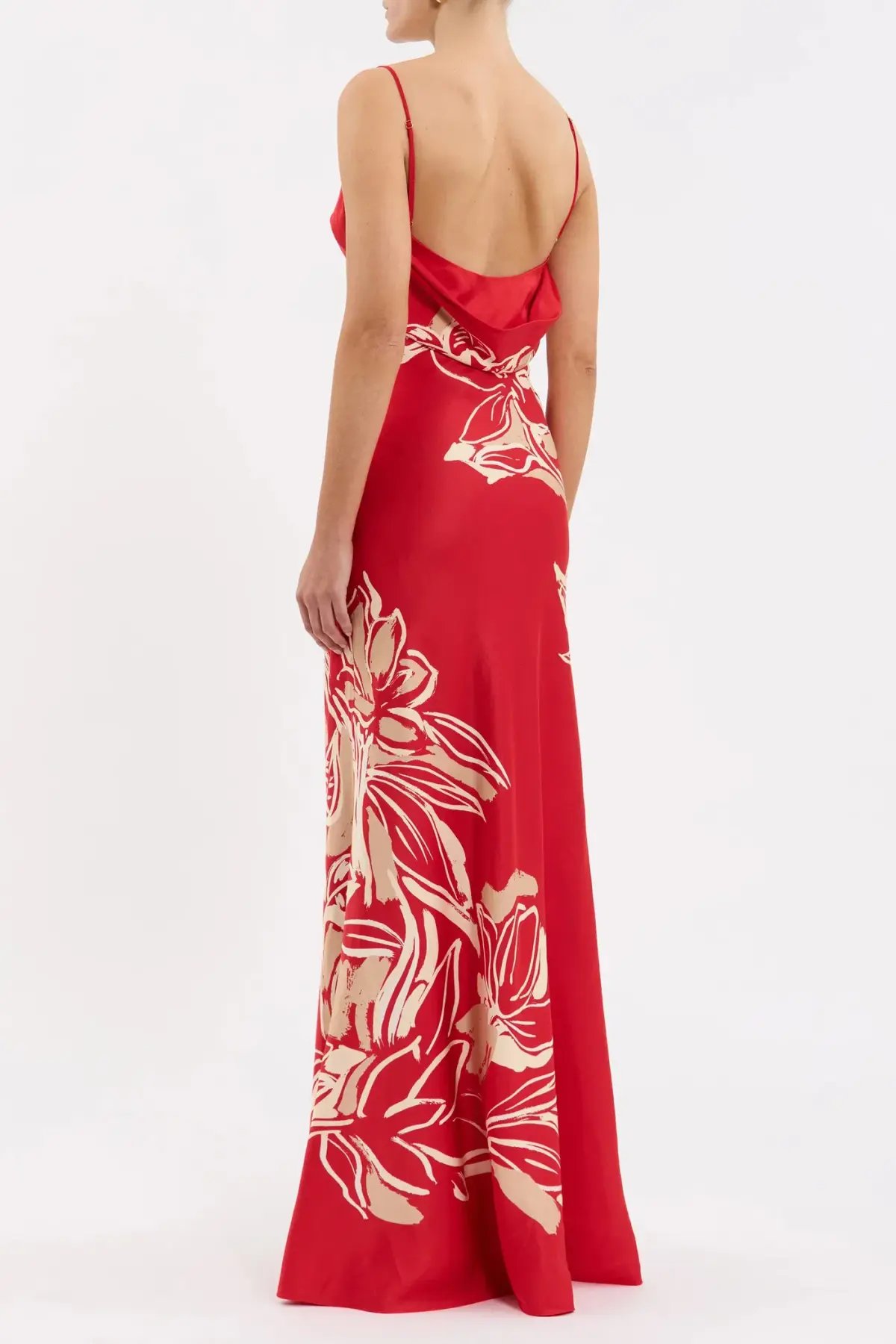 Rebecca Vallance Tallara Maxi Dress Red Size 8 photo 3