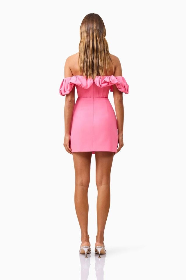 Elliatt Klara Mini Dress - Pink photo 3