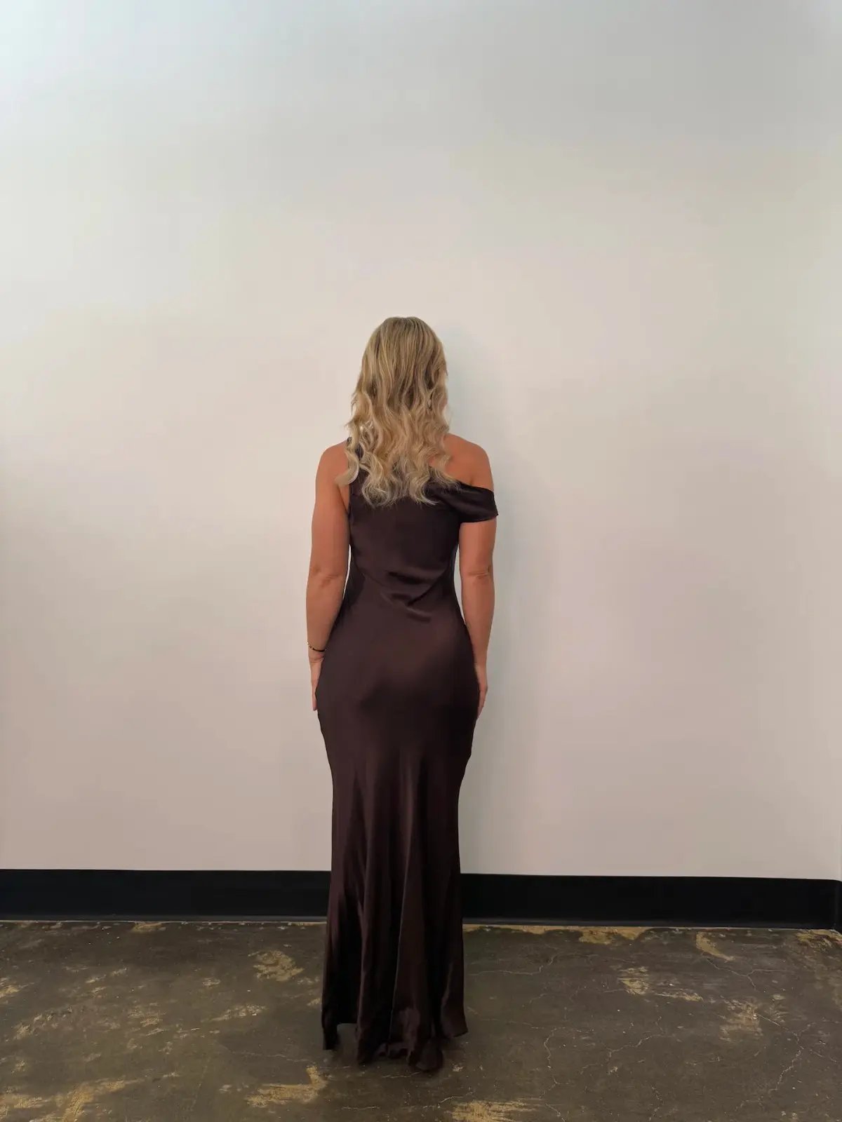 Bec & Bridge Sol Asym Maxi Dress Dark Chocolate Size AU 10 photo 4