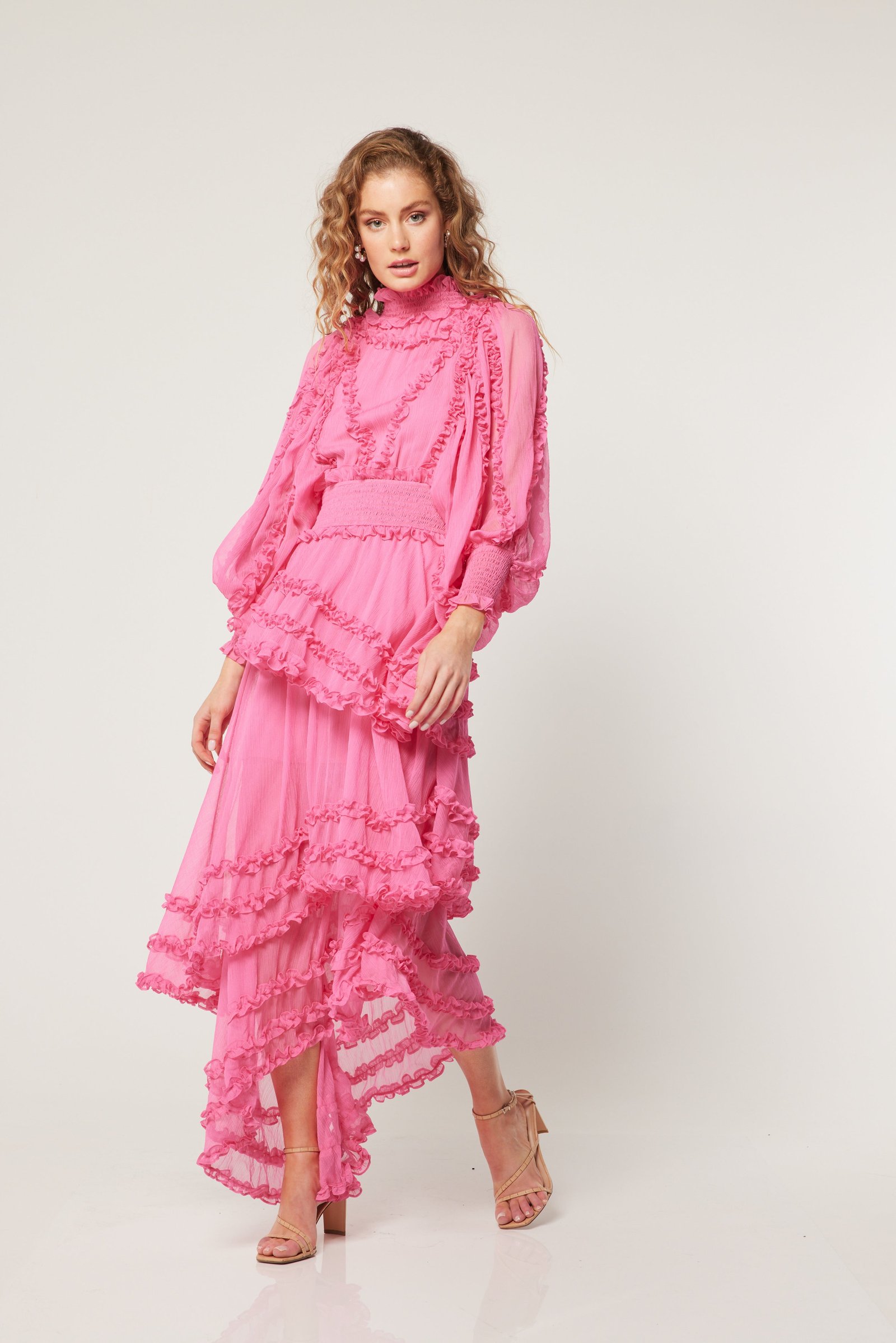 ELLIATT SALMA DRESS - BUBBLEGUM photo 2