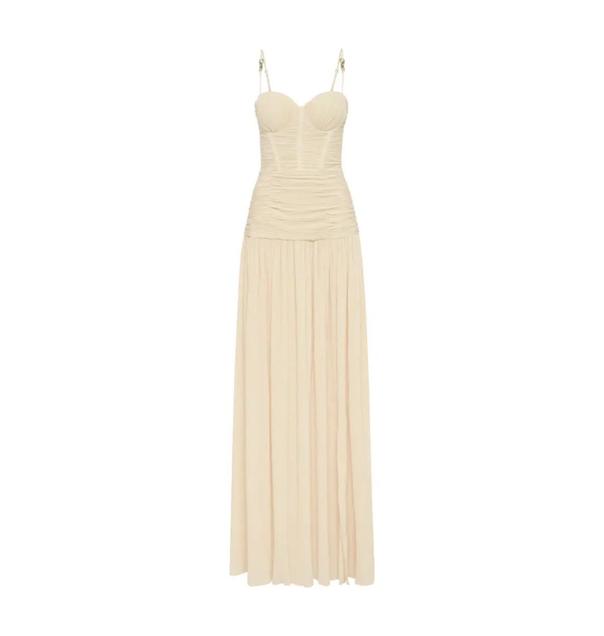 Manning Cartell Double Time Pleat Dress Nougat Size AU 10 photo 4