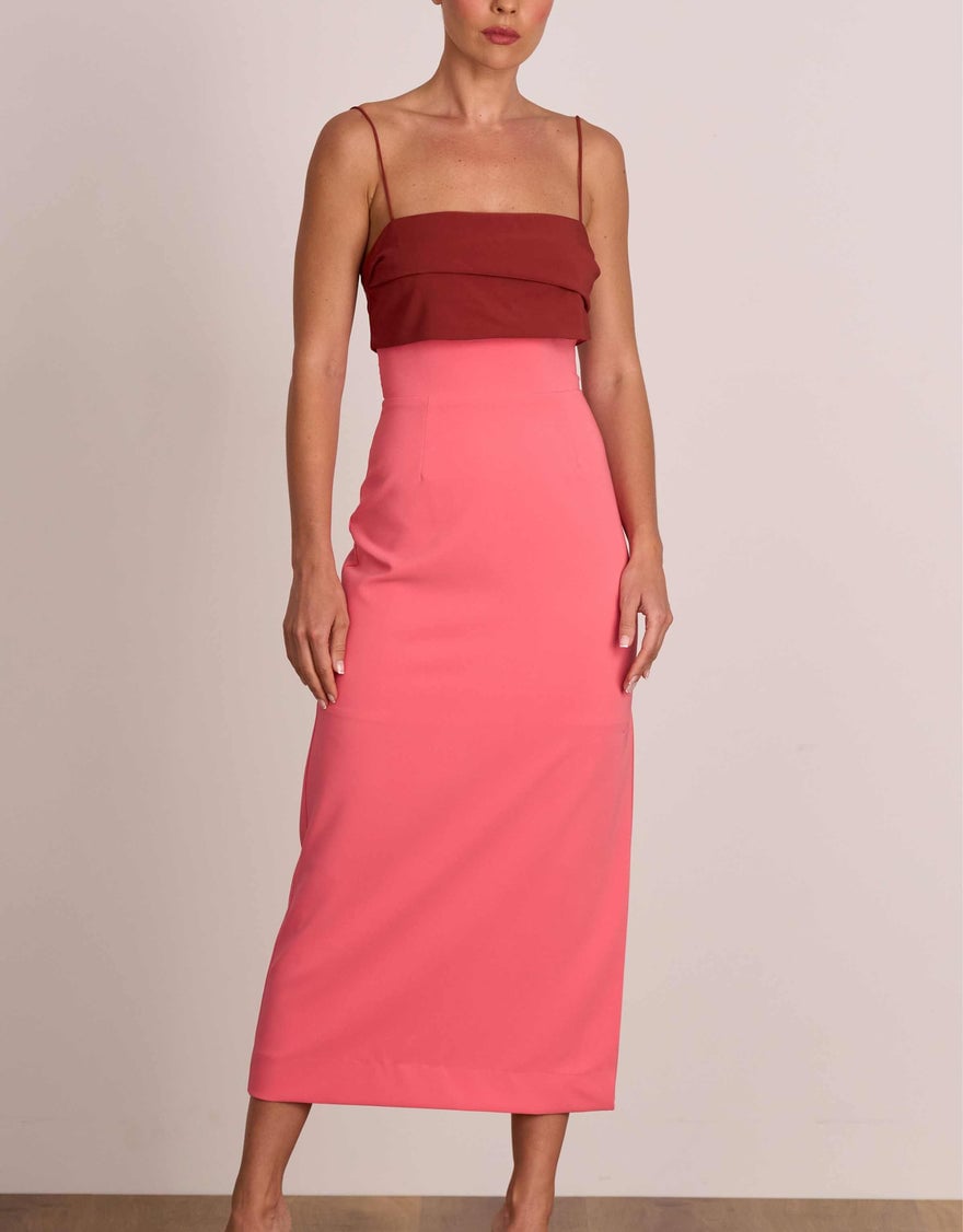 Pasduchas Ace Contrast Midi Dress photo 3