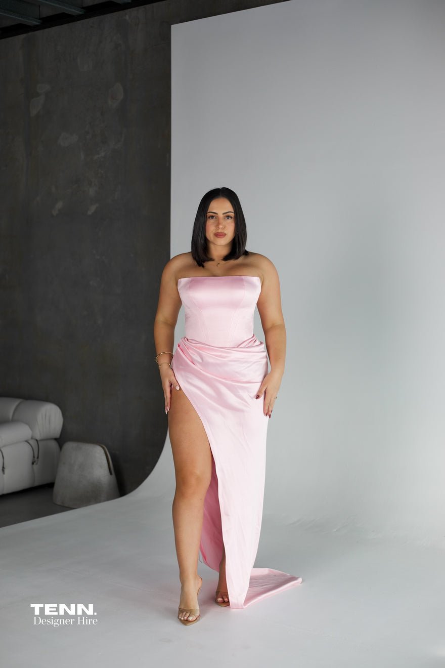 Lia Stublla Diour Gown - Ballet Pink photo 4