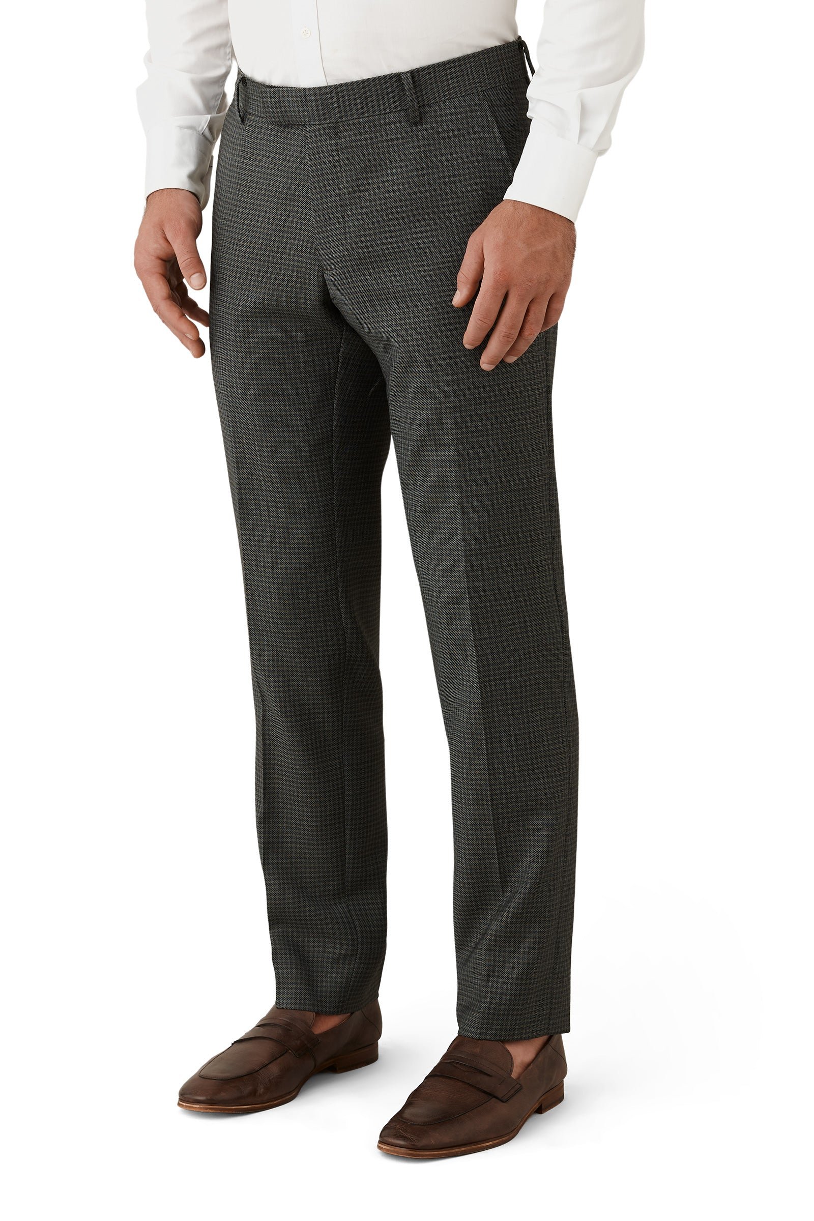 Joe Black Green Mission Suit Trouser photo 2