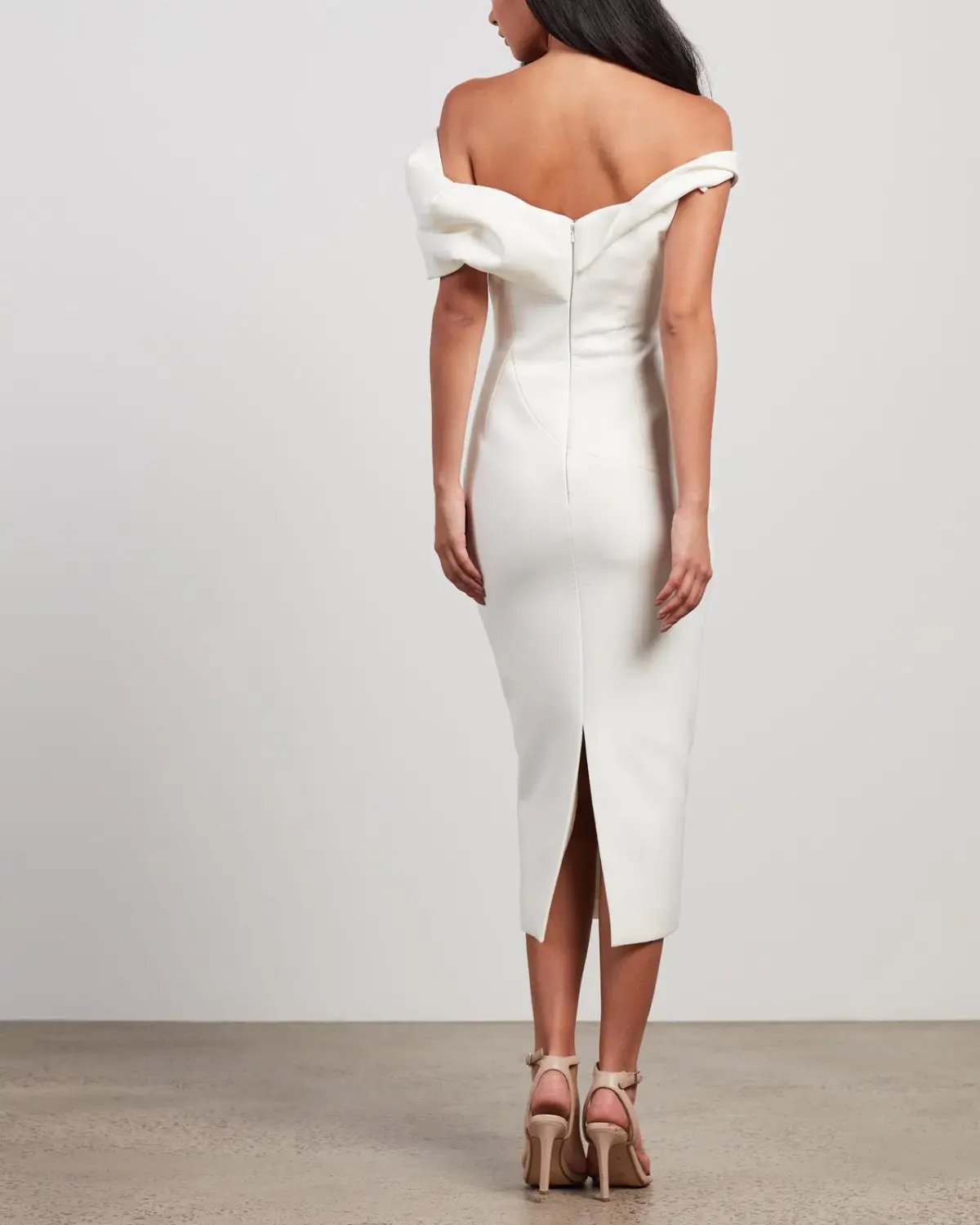 Rachel Gilbert Matteo Dress Ivory Size AU 6 photo 2