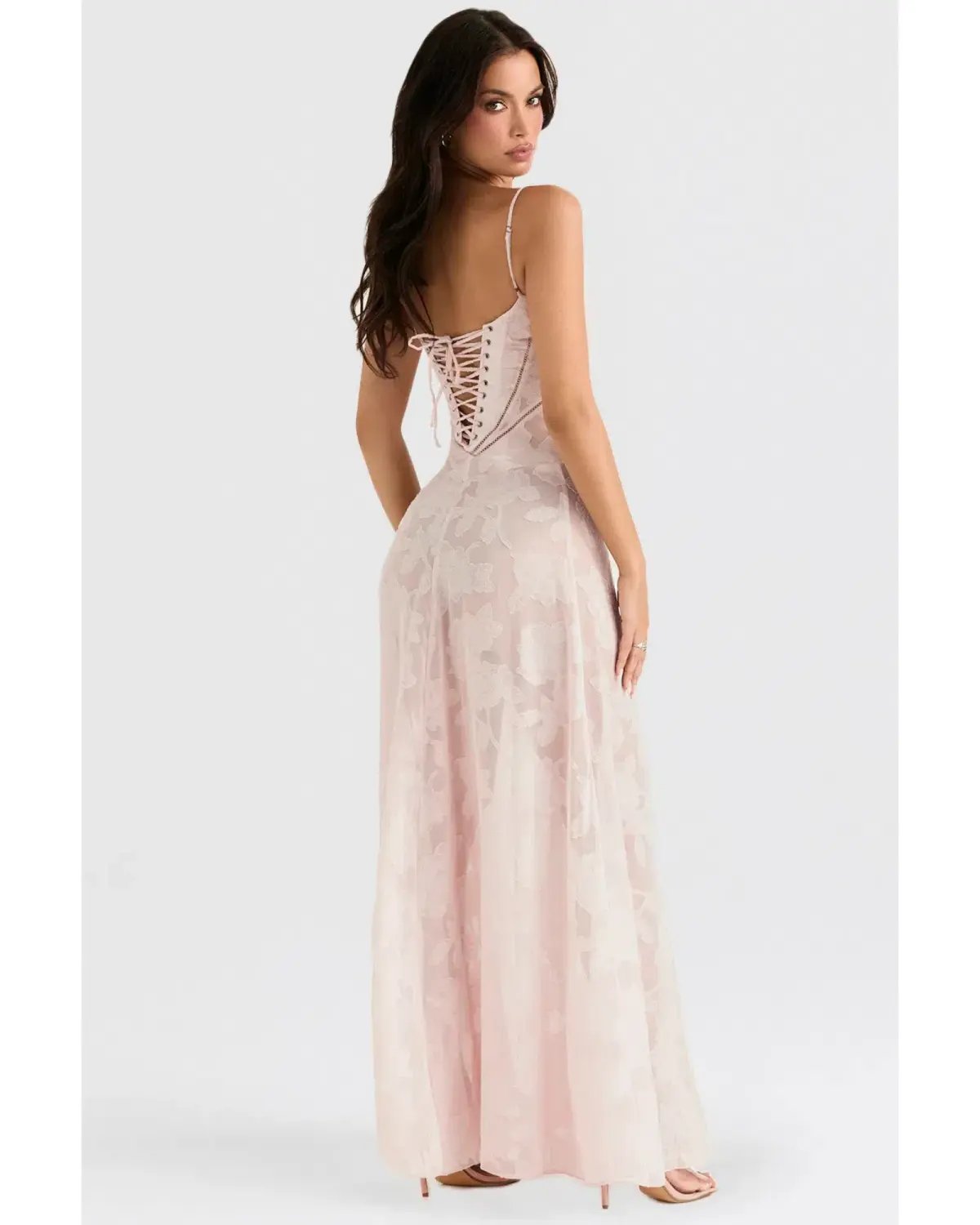House Of CB Seren Dress Pink Size AU 10 photo 3