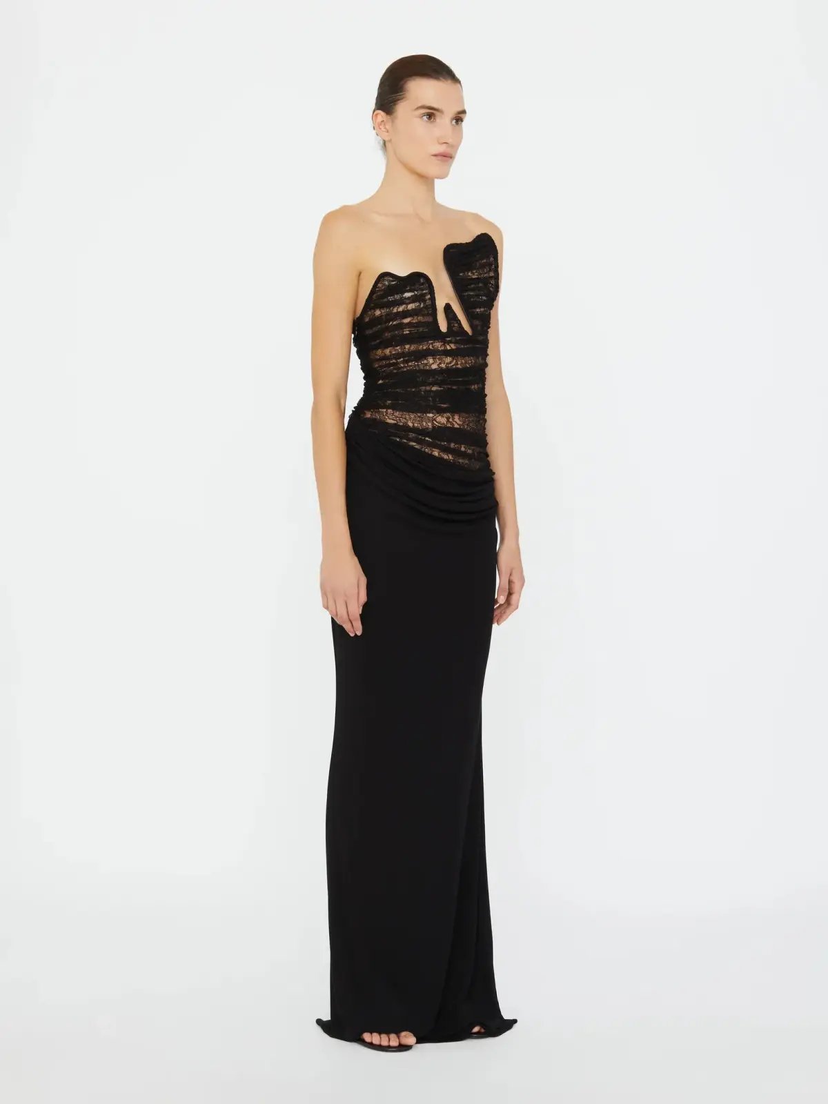 Christopher Esber Salacia Lace Gown Size 6 photo 2