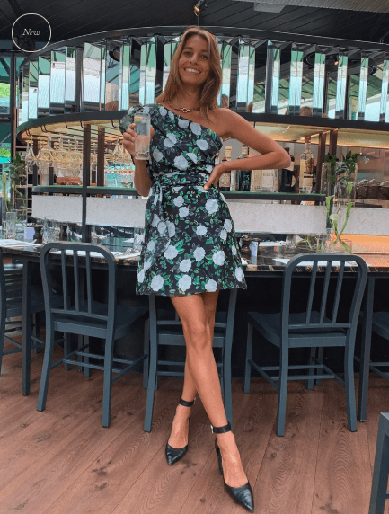 Talulah Tropo Dreams Mini Dress Print Size 8 photo 5