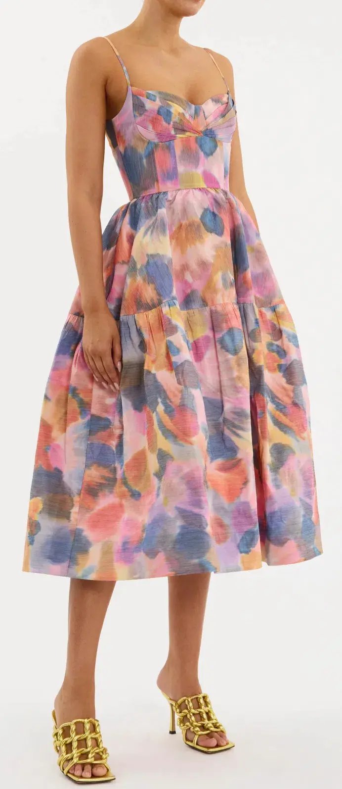 Rebecca Vallance Amaya Midi Dress Size 14 photo 2